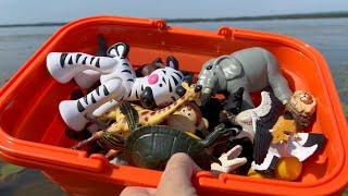 Zoo Animal Toys in the Outdoors Canada