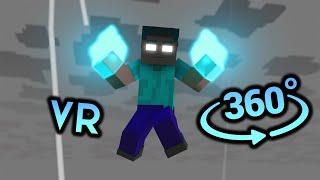 360° Video || HEROBRINE - Minecraft VR