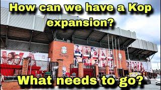 The Kop Expansion Update at Liverpool F.C. | What needs to go |