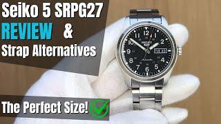 Seiko 5 SRPG27 Review - The Perfecly Sized "Field Style" Watch!