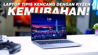 Terlalu MURAH!! Buat Laptop AI TIPIS Se-KENCENG INI! Review Advan AI GEN