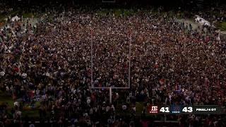 Auburn fans rush the field after wild ending to 4OT thriller vs. Texas A&M | ESPN College Football