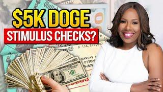 DOGE SENDING $5000 STIMULUS CHECKS? $6500 PAYMENT FOR FAMILIES, DELAYED TAX RETURNS & TAX REFUNDS!