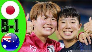 日本対オーストラリア女子サッカー全ゴール＆ハイライト 2024 | 日本国民なら大きな声で堂々と国歌を歌ってくれ！