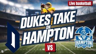 Duquesne University Dukes vs Hampton National Collegiate Athletic Association  basketball live