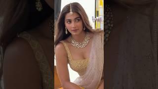 A BTS glimpse of #PoojaHegde rocking it in Yellow  | Gulte.com