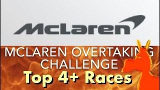 Real Racing 3 RR3 McLaren Overtaking Challenge: Top 4 Races