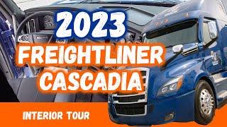 INTERIOR Review - 2023 Freightliner Cascadia