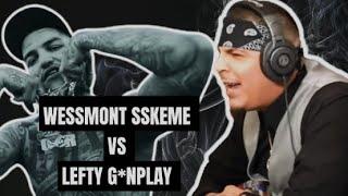 OTR ARTIST WESSMONT SSKEME SPITS ON OTR CHAIN AND D1SS LEFTY GUNPLAY  STUNT OR REAL BEEF?