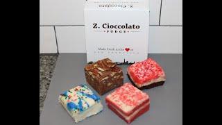 Z. Cioccolato Fudge: Christmas Cookie, Red Velvet, Milk Chocolate Pecan, Dark Peppermint Review