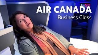 INSIDE Air Canada's $5000 Business Class to Europe