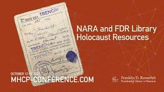 NARA and FDR Library Holocaust Resources