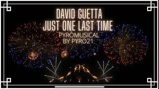 (4K) David Guetta “JUST ONE LAST TIME” synchronized firewroks display