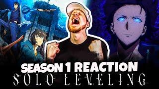 SOLO LEVELING ⬆️ SEASON 1 REACTION (ALL EPISODES!)