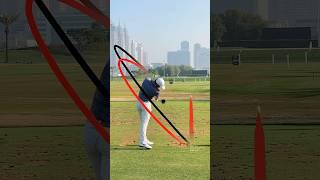 Rory Mcilroy slow motion golf swing on Shot Tracer app 