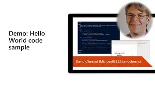 Office Add-ins - Getting Started - Hello World code sample