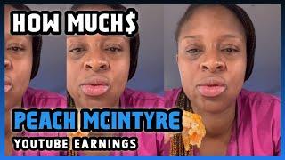 Peach McIntyre  How Much Money Peach McIntyre makes On YouTube