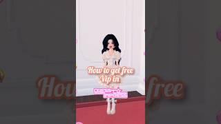 How to get free vip in dress to impress  #shorts #roblox #dti