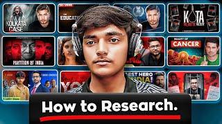 How to Research and Script Any Topic For YouTube Documentary | Step by Step