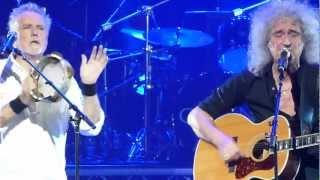 QUEEN + Adam Lambert "'39" Brian May/Roger Taylor Duet Hammersmith Apollo, London UK 12-July-2012