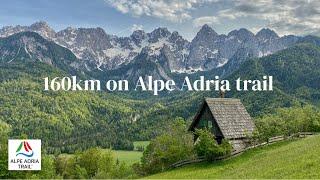 Hiking 7 days on Alpe Adria trail in Slovenia: the weather is the king