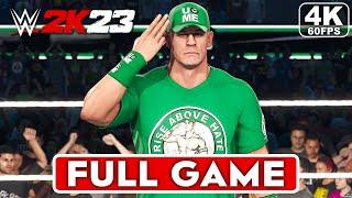 WWE 2K23 Gameplay Walkthrough MyRise FULL GAME [4K 60FPS PS5] - No Commentary