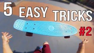 5 Easy Beginner Penny Board Tricks #2