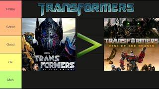 Transformers Movie Tier List (from a Weeaboo's perspective)