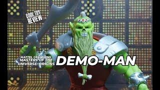 Cool Toy Review #3: Mattel Creations Masters of the Universe Origins DEMO-MAN Unboxing