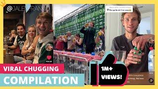 Compilation of Viral Chugging Videos on TikTok | Jalen Franko, the Fastest Chugger on TikTok!