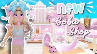 I Bought the *BRAND NEW* Boba Shop in Adopt Me!