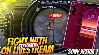 Fight With Streamer On Livestream In Sony Xperia 1 Mark 2 | KingSlayer YT | Pubg Mobile