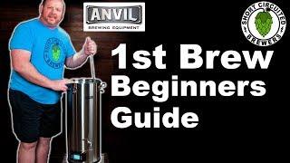 Anvil Foundry All Grain Brewing System   1st brew   Beginners Guide