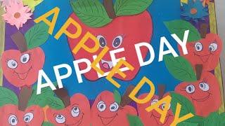 Apple round Apple red|Best Apple day celebrations | Kindergarten activity| A Pakistani school|2022