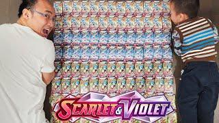 Ouverture 108 Packs Pokémon Scarlet & Violet !