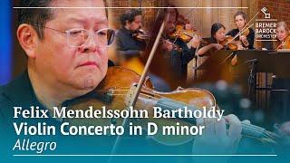 Felix Mendelssohn Bartholdy: Violin Concerto in D minor, MWV O 3, Allegro