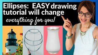 Basic Drawing Skills - EASY! Draw Better Ellipses to Level Up Your Art