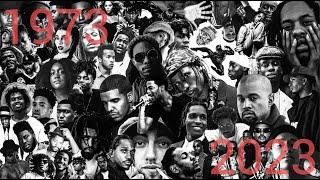 50 YEARS EVOLUTION OF HIP-HOP (1973 - 2023)