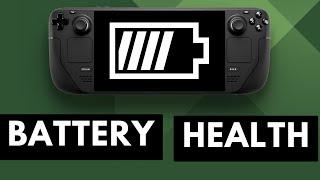 An Easy Way to Check Steam Deck Battery Health Levels