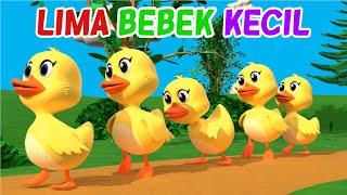 Lima Bebek Kecil Pergi Main  Lagu Anak Indonesia Balita Viral