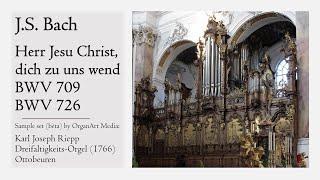 J.S. Bach - Herr Jesu Christ, dich zu uns wend, BWV 709, 726 - Dreifaltigkeits Organ, Ottobeuren