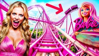 Barbie Roller Coaster: Can You Survive 100 Loops? 360º VR Video