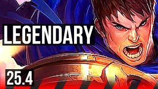 GAREN vs RENEKTON (TOP) | 11/1/2, Legendary | KR Master | 25.4