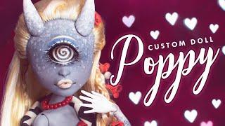 Poppy the Makowiec Cyclop • World Pastries Collab for Valentine's Day • Monster High Custom Doll