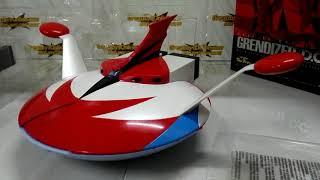 Bandai SOC GX-76X Grendizer D.C. Spazer Set Quick Unboxing