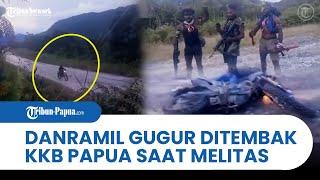 VIDEO DETIK-DETIK KKB Papua Tembak Danramil Hingga Tewas