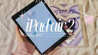 aesthetic unboxing ipad air 2