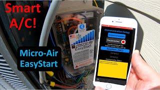 Dumb A/C Gets Smart! Using the app for the Micro-Air EasyStart Soft Starter on Full-Size A/C!