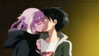 Kou got a kiss from Nazuna | Call of the Night Episode 13