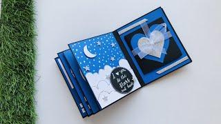 Scrapbook for Boyfriend/Handmade Scrapbook for Valentines Day @ArtCraftByTulsi
